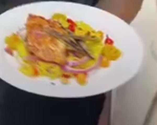 Creole-spiced grouper, from Chef Lamont's own reel